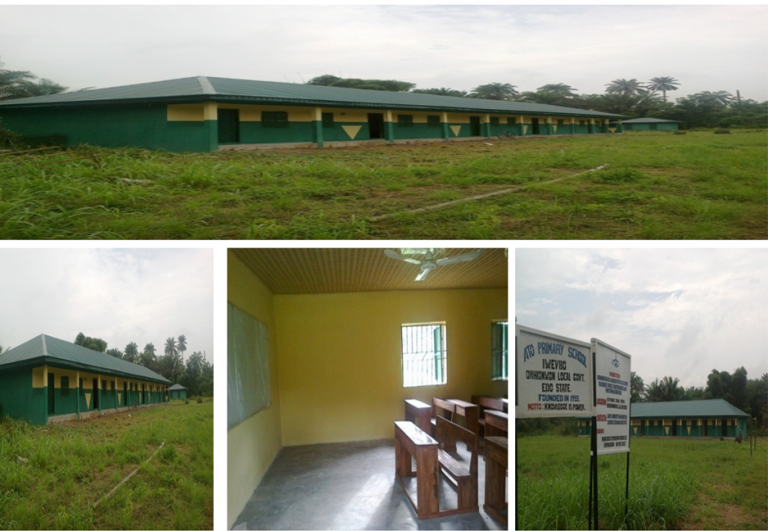 Ato Primary School  Iwevbo  Community, Orhionmwon LG, Edo State -  After Reconstruction