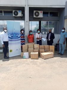 Donation of PPEs to NCDC