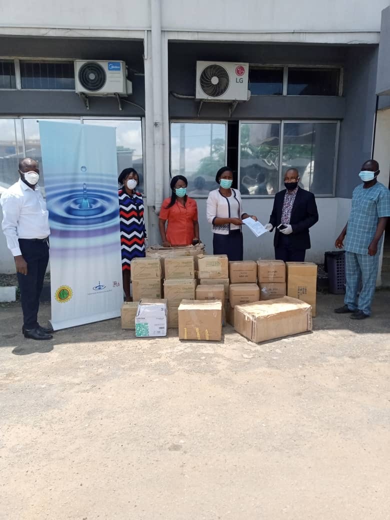 Donation of PPEs to NCDC