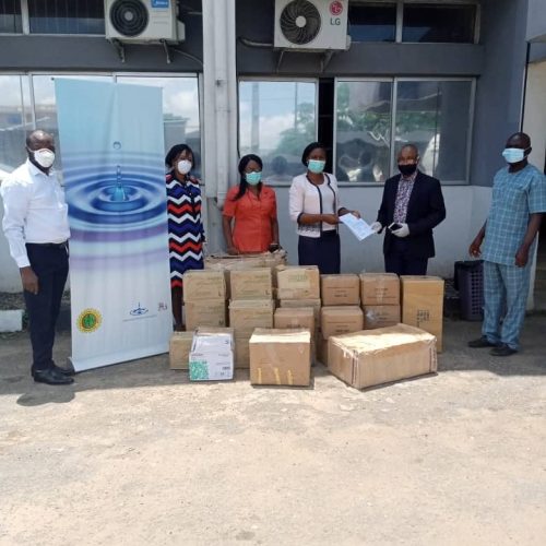 Donation of PPEs to NCDC
